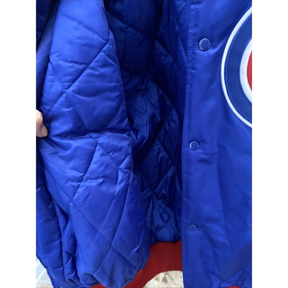 Vintage Rare Cubs Jacket Cooperstown Collection Majestic $250+ Value XL Size - Picture 13 of 13
